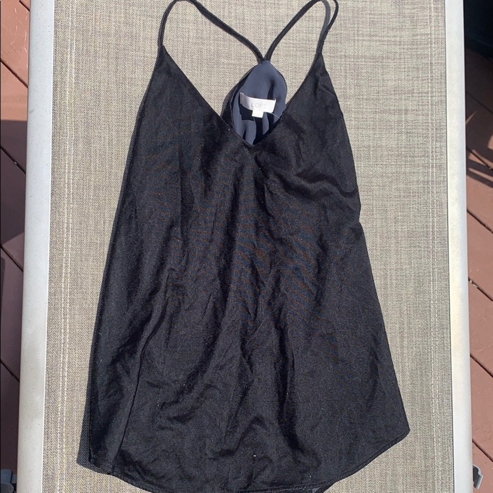 Loft Black Tank